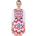 IM Fourth Dimension ADKPS Smock Dress