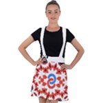 IM Fourth Dimension ADKPS Velvet Suspender Skater Skirt