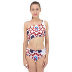 Spliced Up Two Piece Swimsuit 