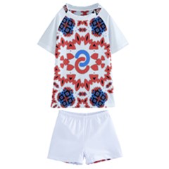 Kids  Swim T-Shirt and Shorts Set 