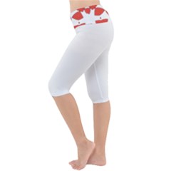 Lightweight Velour Cropped Yoga Leggings 