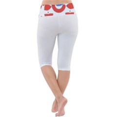 Lightweight Velour Cropped Yoga Leggings 