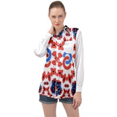 Long Sleeve Satin Shirt 