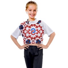 Kids Mock Neck T-Shirt 