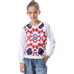 Kids  Long Sleeve T-Shirt with Frill  