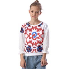 Kids  Cuff Sleeve Top 