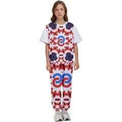 Kids  T-Shirt and Pants Sports Set 