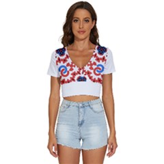 V-Neck Crop Top 