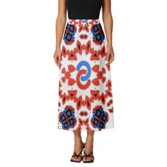 Classic Midi Chiffon Skirt 