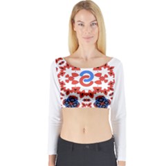 Long Sleeve Crop Top 