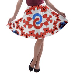 A-line Skater Skirt 