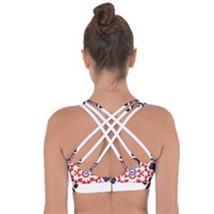 Cross String Back Sports Bra 