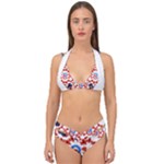  Im Fourth Dimension Adkps Strap Double Strap Halter Bikini Set