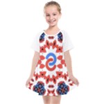  Im Fourth Dimension Adkps Strap Kids  Smock Dress