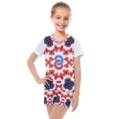 Kids  Mesh T-Shirt and Shorts Set 