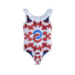 Kids  Frill Swimsuit 