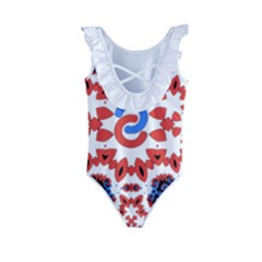 Kids  Frill Swimsuit 