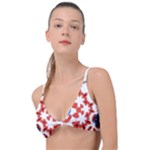  Im Fourth Dimension Adkps Strap Knot Up Bikini Top