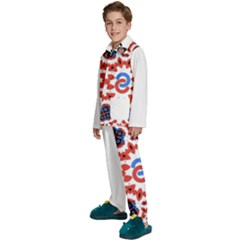 Kids  Long Sleeve Velvet Pajamas Set 