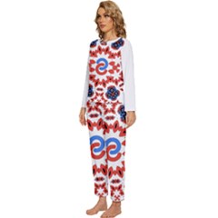 Womens  Long Sleeve Lightweight Pajamas Set 