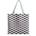 Zipper Grocery Tote Bag 