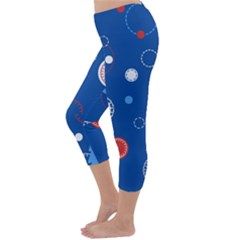 Capri Winter Leggings  Back