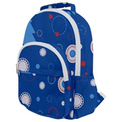 Rounded Multi Pocket Backpack 