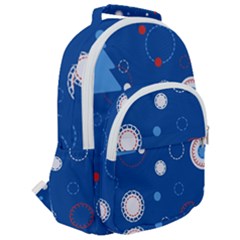 Rounded Multi Pocket Backpack 