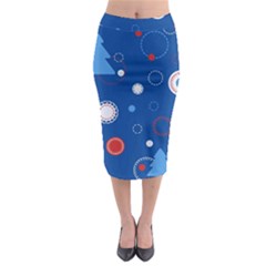 Midi Pencil Skirt 