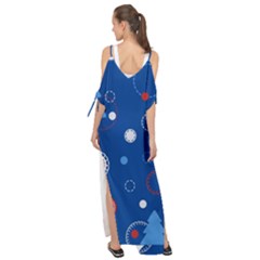 Maxi Chiffon Cover Up Dress 