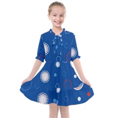 Kids  All Frills Chiffon Dress 