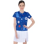 Christmas Pattern Tree Design Women s Sports Top