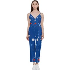 V-Neck Camisole Jumpsuit 