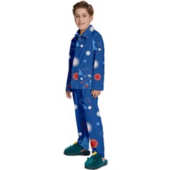 Kids  Long Sleeve Velvet Pajamas Set 