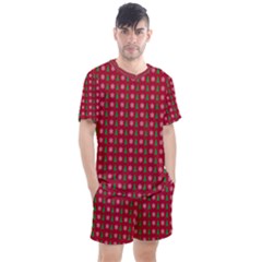 Men s Mesh T-Shirt and Shorts Set 