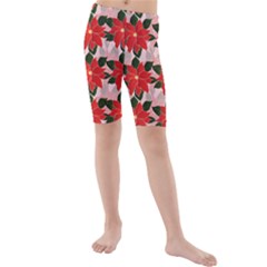 Kids  Mid Length Swim Shorts 