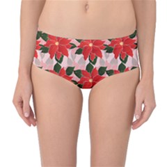 Mid-Waist Bikini Bottoms 