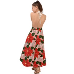 Backless Maxi Beach Dress 