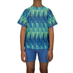 Kids  Short Sleeve Swimwear 