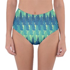 Reversible High-Waist Bikini Bottoms 