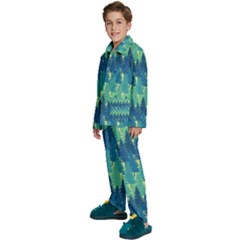 Kids  Long Sleeve Velvet Pajamas Set 