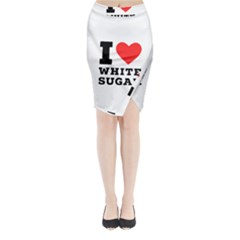 I love white sugar Midi Wrap Pencil Skirt from ArtsNow.com