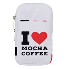 I love mocha coffee Waist Pouch (Small) from ArtsNow.com