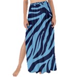 Zebra 3 in blue Maxi Chiffon Tie-Up Sarong