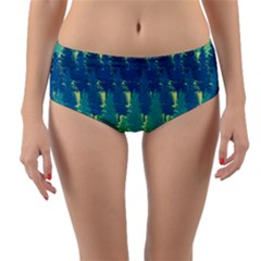 Reversible Mid-Waist Bikini Bottoms 