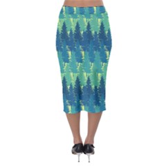 Midi Pencil Skirt 