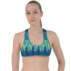 Criss Cross Racerback Sports Bra 