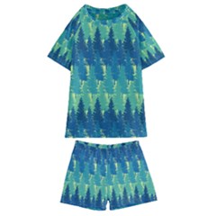 Kids  Swim T-Shirt and Shorts Set 