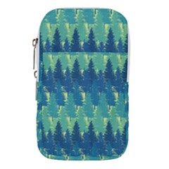 Christmas Trees Pattern Digital Paper Seamless Waist Pouch (Large) from ArtsNow.com