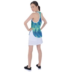 Racer Back Mesh Tank Top 